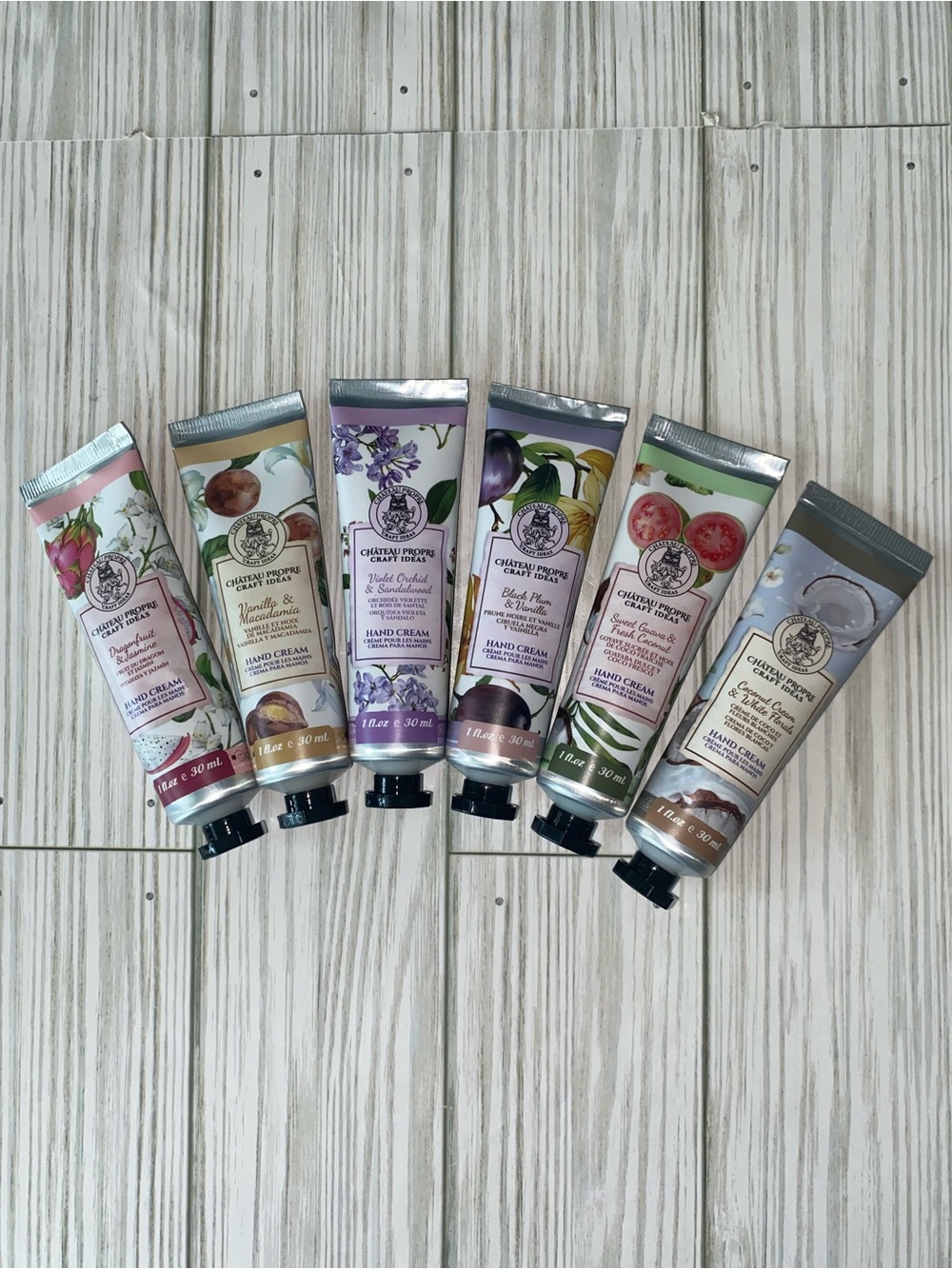 Château Propre Craft Ideas 6 piece Hand Cream Set
